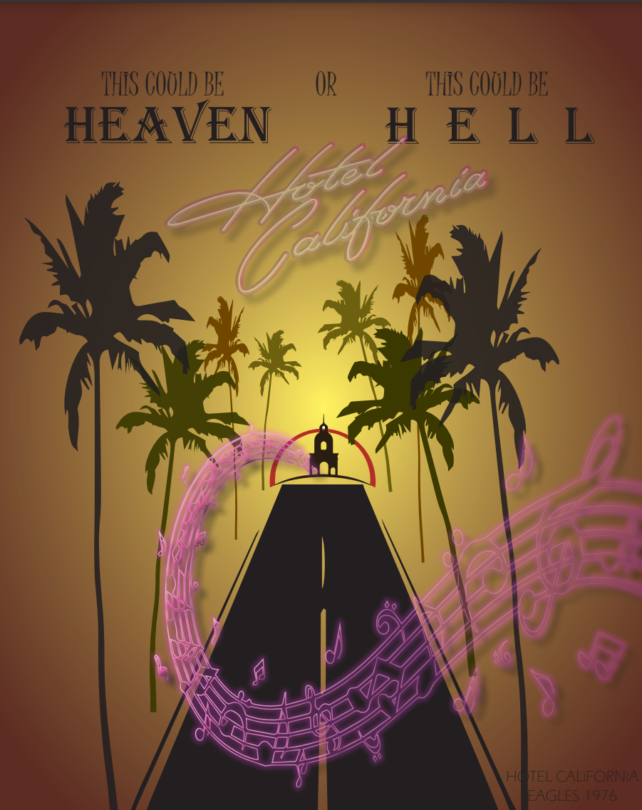 Hotel California poster